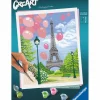 CreArt Paint by Numbers - Forår i Paris