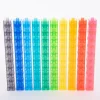 Cubes 2 cm - Transparent, 100 stk