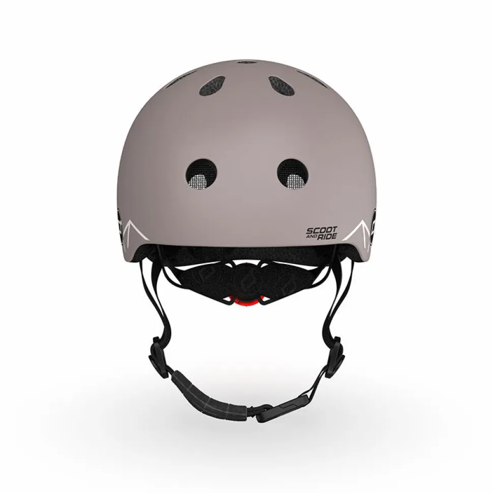 Cykelhjelm til baby, 45-51 cm - Brown lines