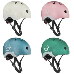 Cykelhjelm til baby, 45-51 cm - Reflekterende