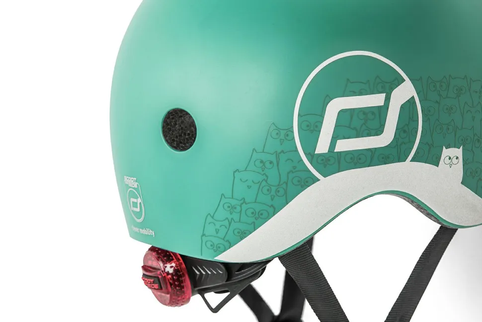 Cykelhjelm til baby, 45-51 cm - Reflekterende