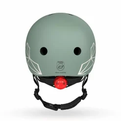 Cykelhjelm til baby, 45-51 cm - Green lines