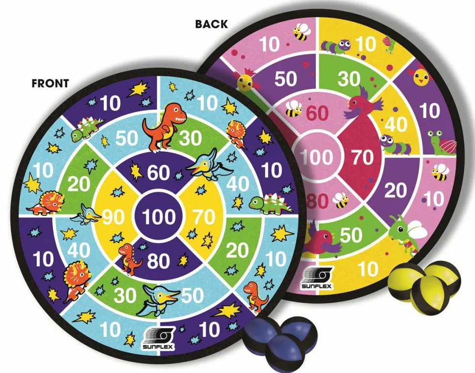 Dartspil, Velcro - Vendbar