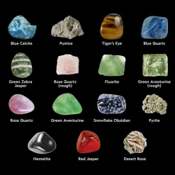 Ædelsten- og mineraler - Startsæt