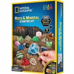 Ædelsten- og mineraler - Startsæt