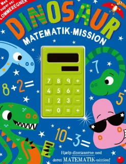 Dinosaur Matematik-mission inkl. lommeregner