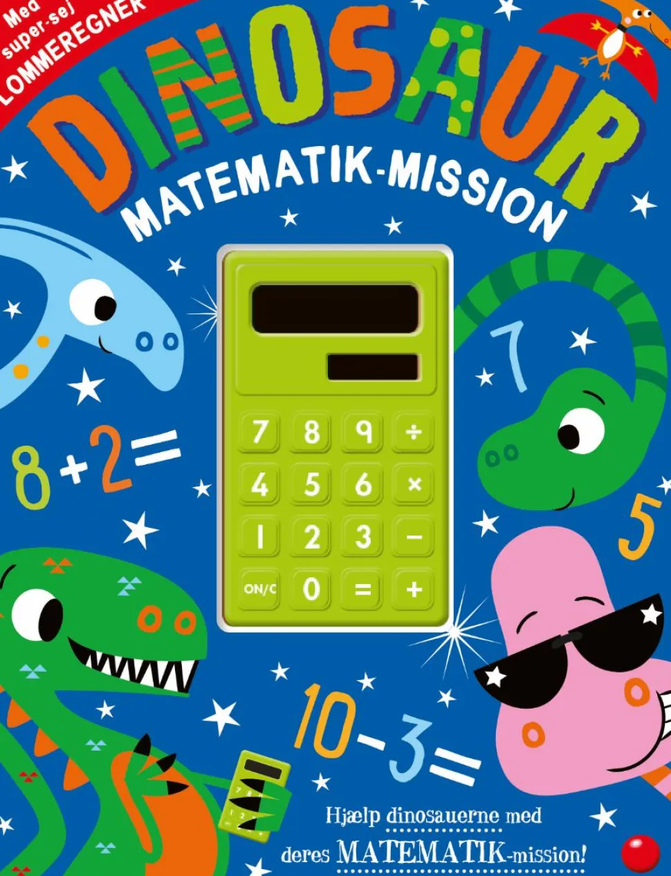Dinosaur Matematik-mission inkl. lommeregner