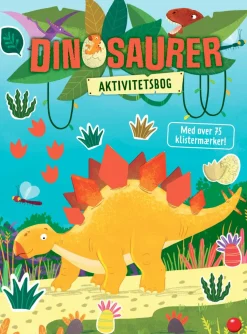 Dinosaurer aktivitetsbog - Med 75+ klistermærker