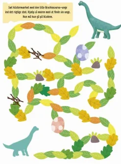 Dinosaurer aktivitetsbog - Med 75+ klistermærker