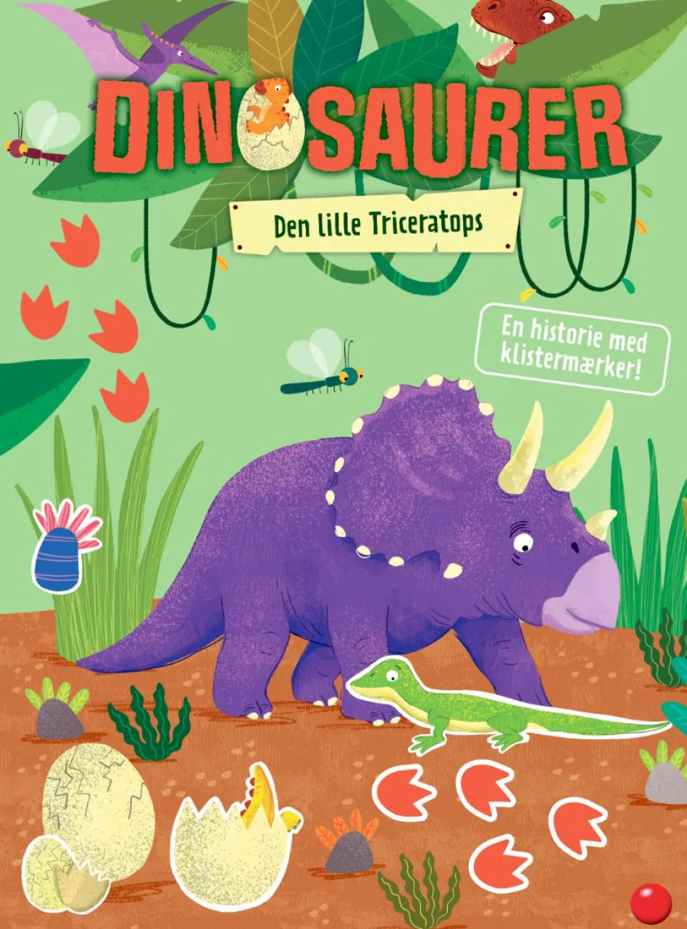 Dinosaurer aktivitetsbog - Den lille Triceratops