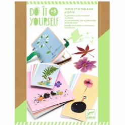DIY - Lav kunstkort m. tørrede blomster