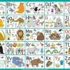 Dækkeserviet - ABC (engelsk)