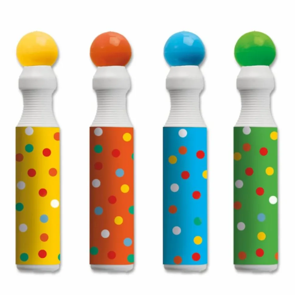 Dot Markers XXL, 4 stk