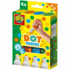 Dot Markers XXL, 4 stk