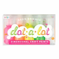Dot-A-Lot - Neon, 5 stk