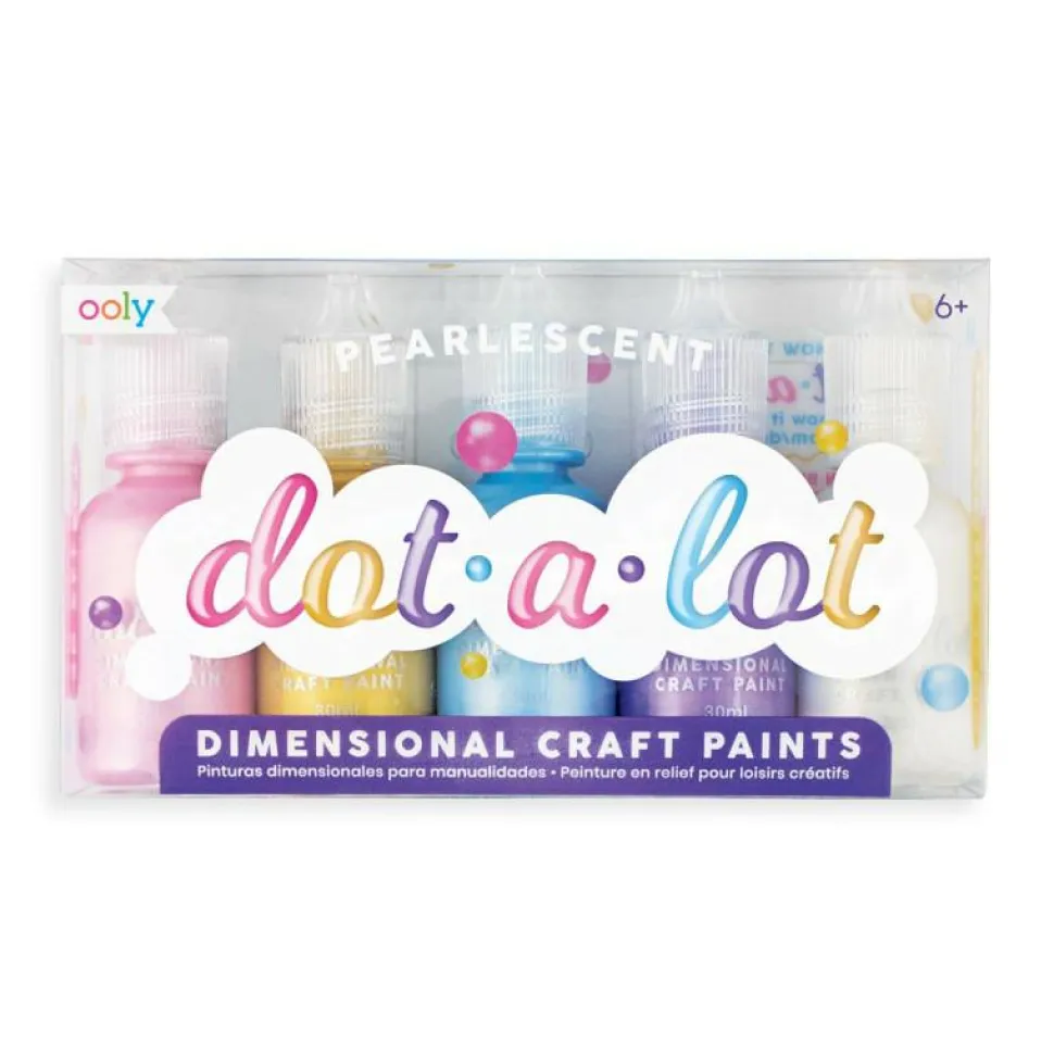 Dot-A-Lot - Perlemor, 5 stk