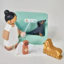 Dukkehus tilbehør - Hundesalon