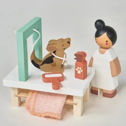 Dukkehus tilbehør - Hundesalon
