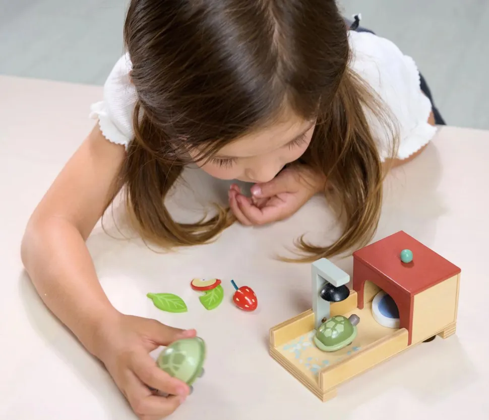 Dukkehus tilbehør - Skildpadde-terrarium
