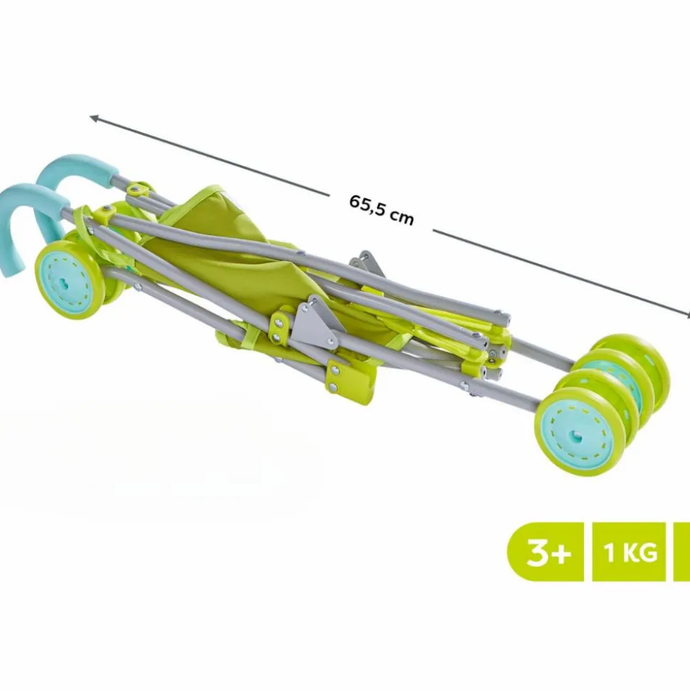 Dukke-paraplyklapvogn "Sommer"