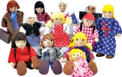 Dukker 12,5 cm - A: 12 familiemedlemmer