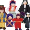 Dukker 12,5 cm - D: 6 familiemedlemmer
