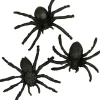 Edderkopper i plast 4 cm, 10 stk.