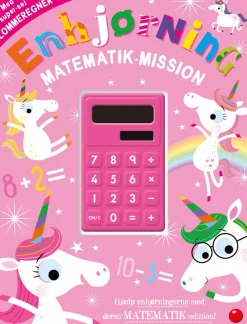 Enhjørning Matematik-mission inkl. lommeregner