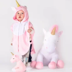 Enhjørning pink, str. 1-4 år