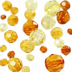 Facetperlemix - Gul, 45 gr.