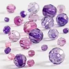 Facetperlemix - Lilla, 45 gr.