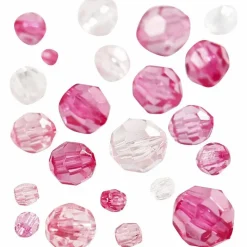 Facetperlemix - Pink, 45 gr.
