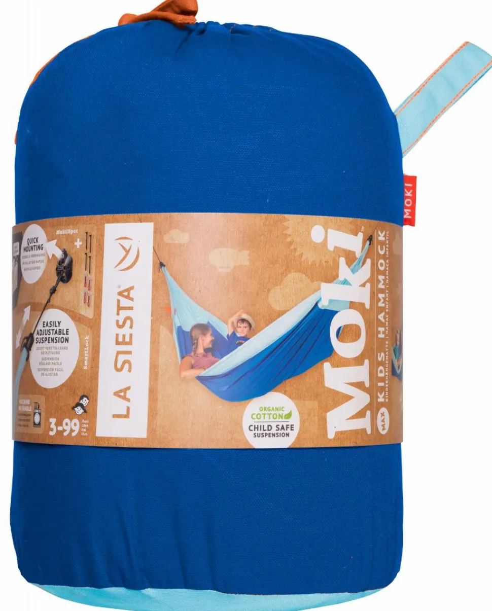 Familie- og terapihængekøje i økologisk bomuld