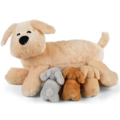 Familiebamse - Hundemor med hvalpe