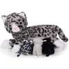 Familiebamse - Kattemor med killinger