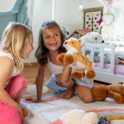 Familiebamse - Ræv med ræveunger