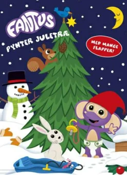 Fantus pynter juletræ