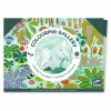 Farvelægningsplakater - Jungle, 3 stk