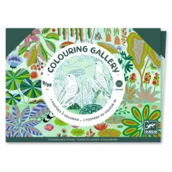 Farvelægningsplakater - Jungle, 3 stk