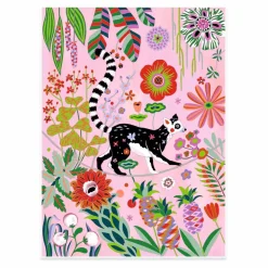Farvelægningsplakater - Jungle, 3 stk