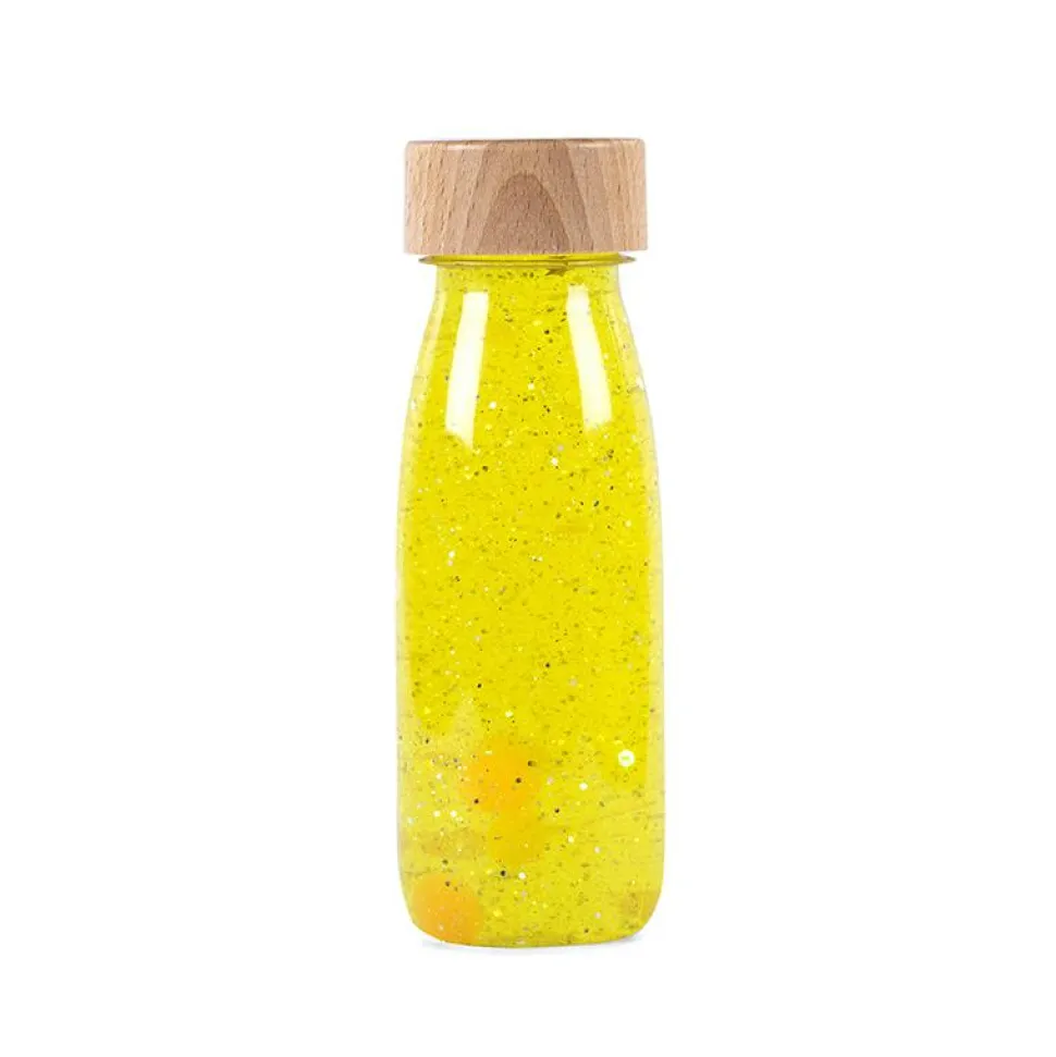 Fascinationsflaske - Gul glitter