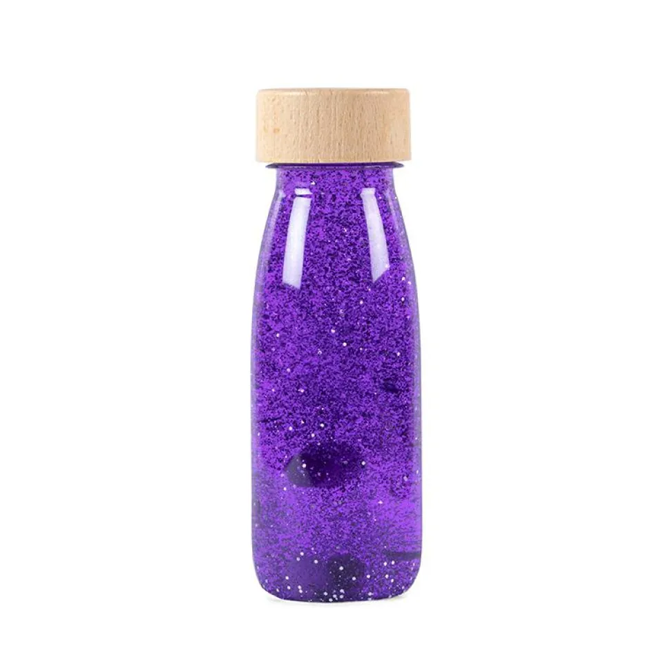 Fascinationsflaske - Lilla glitter