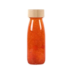 Fascinationsflaske - Orange glitter