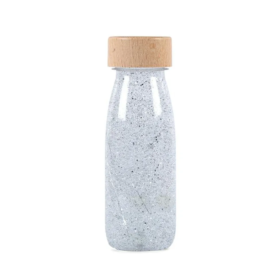 Fascinationsflaske - Sølv glitter