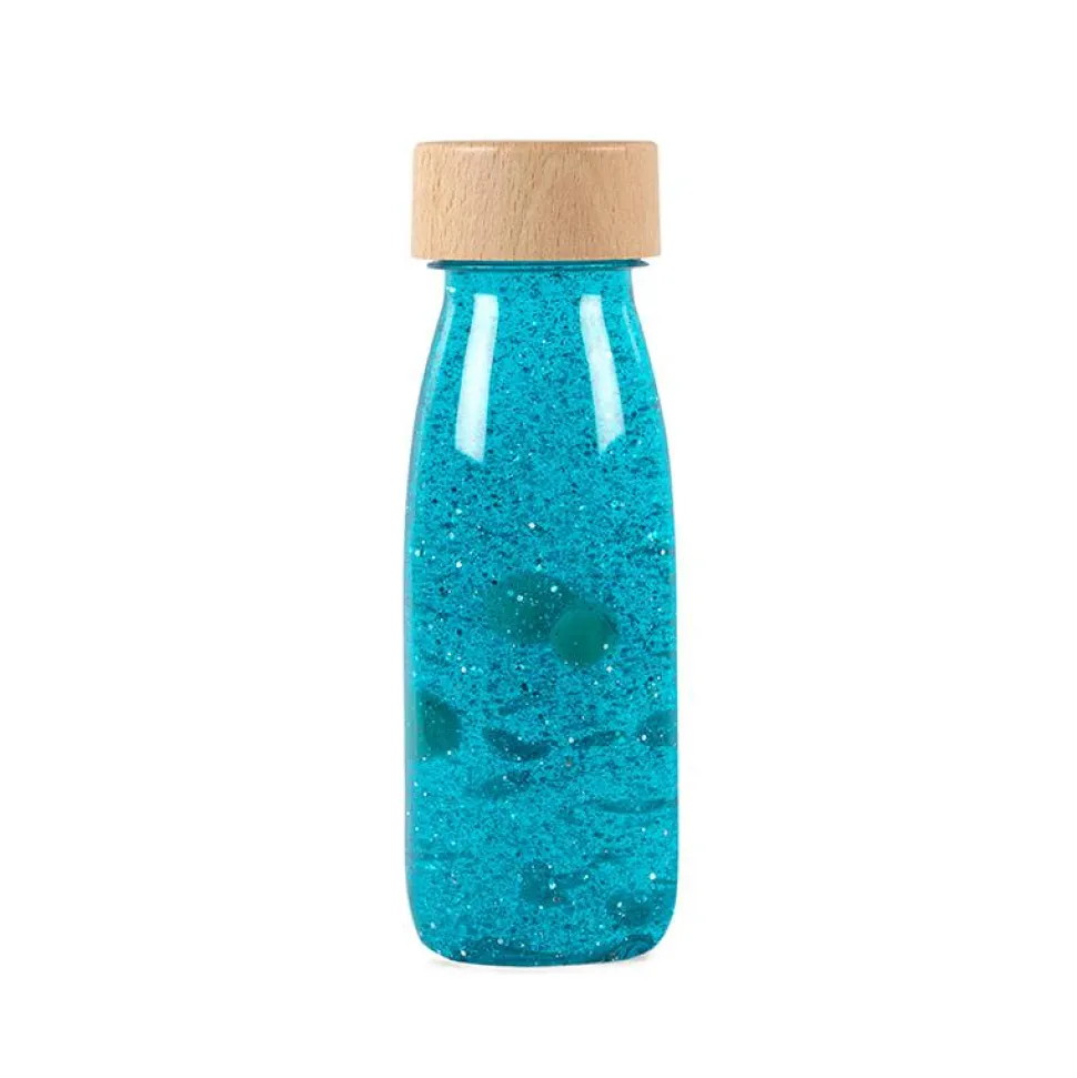 Fascinationsflaske - Turkis glitter