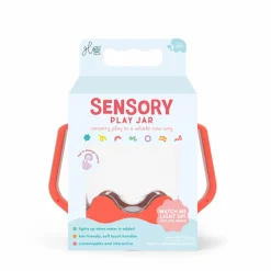 Fascinationskrukke med lys - Koral
