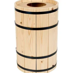 Fastelavnstønde i træ (H: 38 cm)