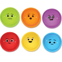 Fidget Poppers - Følelser, 24 stk