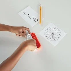 Fidget poppers - Tæl til 10 (sæt med 6 stk)