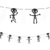 Filtguirlande - Skeletter, 300 cm